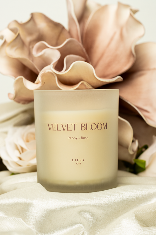 Velvet Bloom Soy Candle